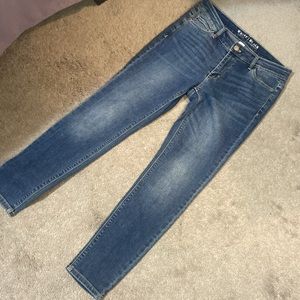 White House Black Market Skinny Stretch Denim Blue Jeans Women's Size 4 S